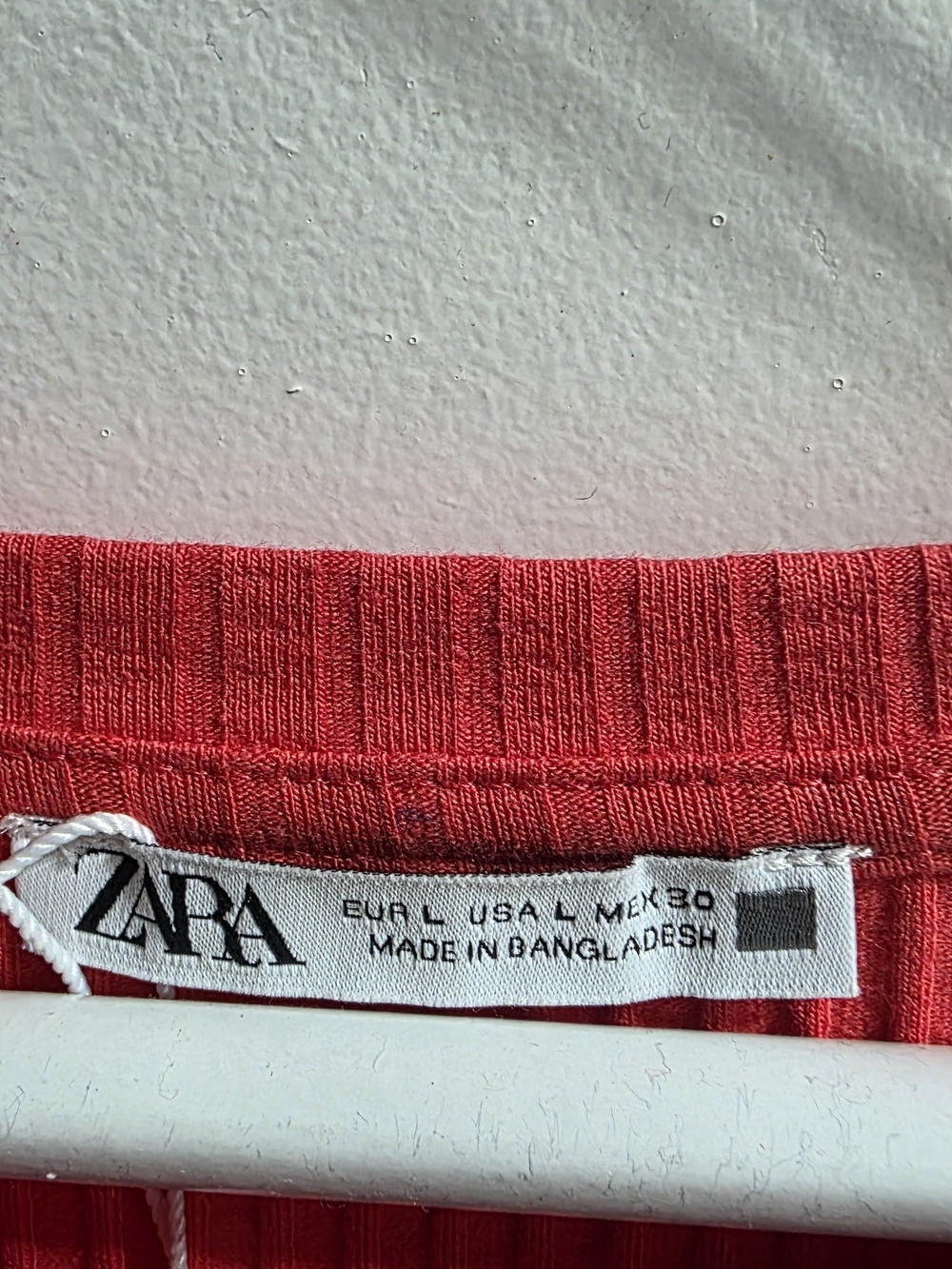Zara Ribbed Bodycon Dress - Picture 4 of 4